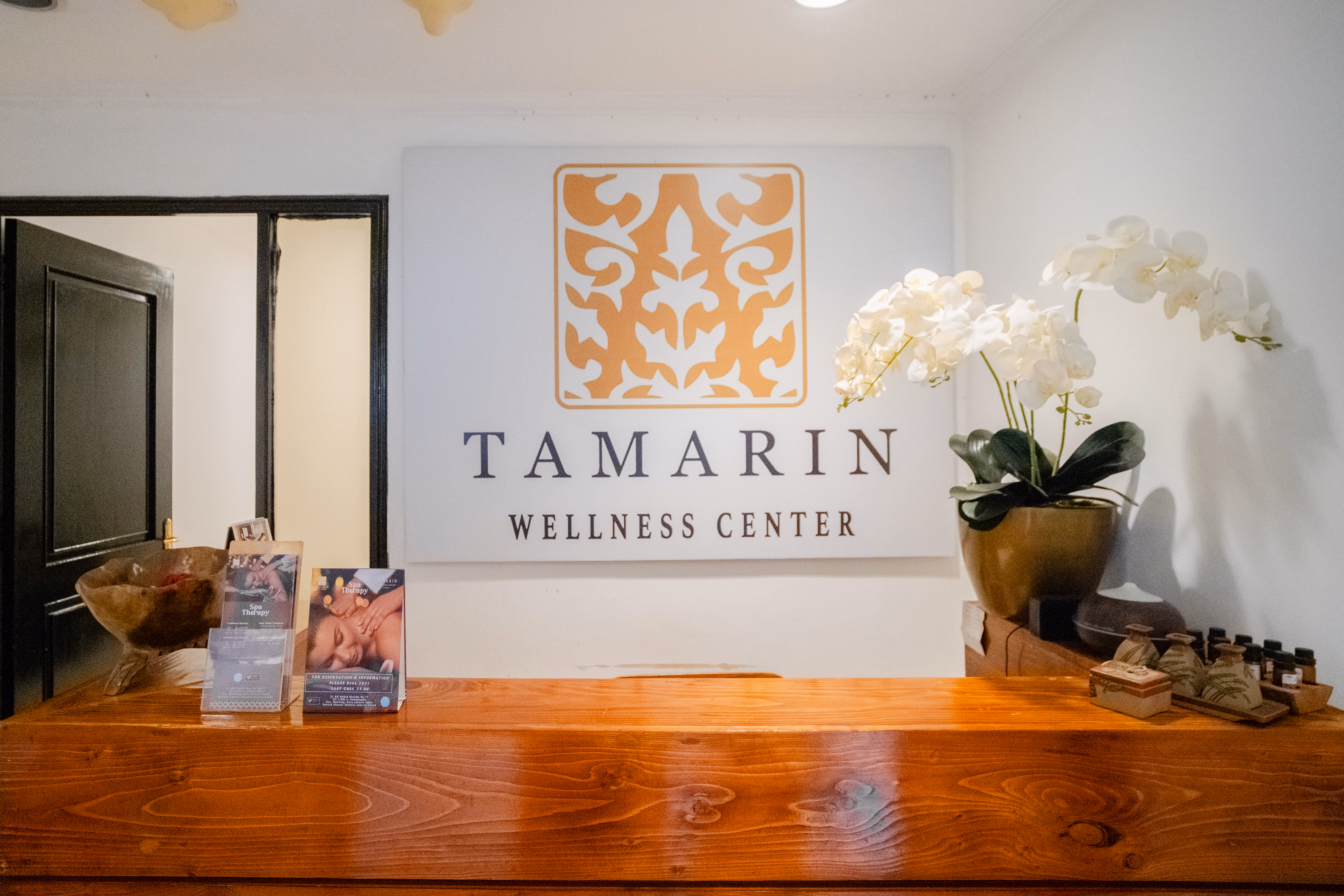 Tamarin Hotel Wellness Spa Reception Lobby